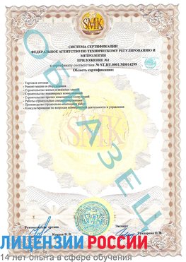 Образец сертификата соответствия (приложение) Донецк Сертификат ISO 14001